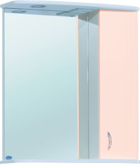 Зеркало-шкаф с подсветкой Bellezza Астра 60см правый бежевый 00000002007